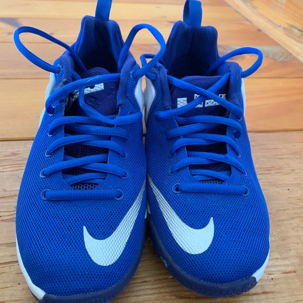 Boys basketball sneakers.